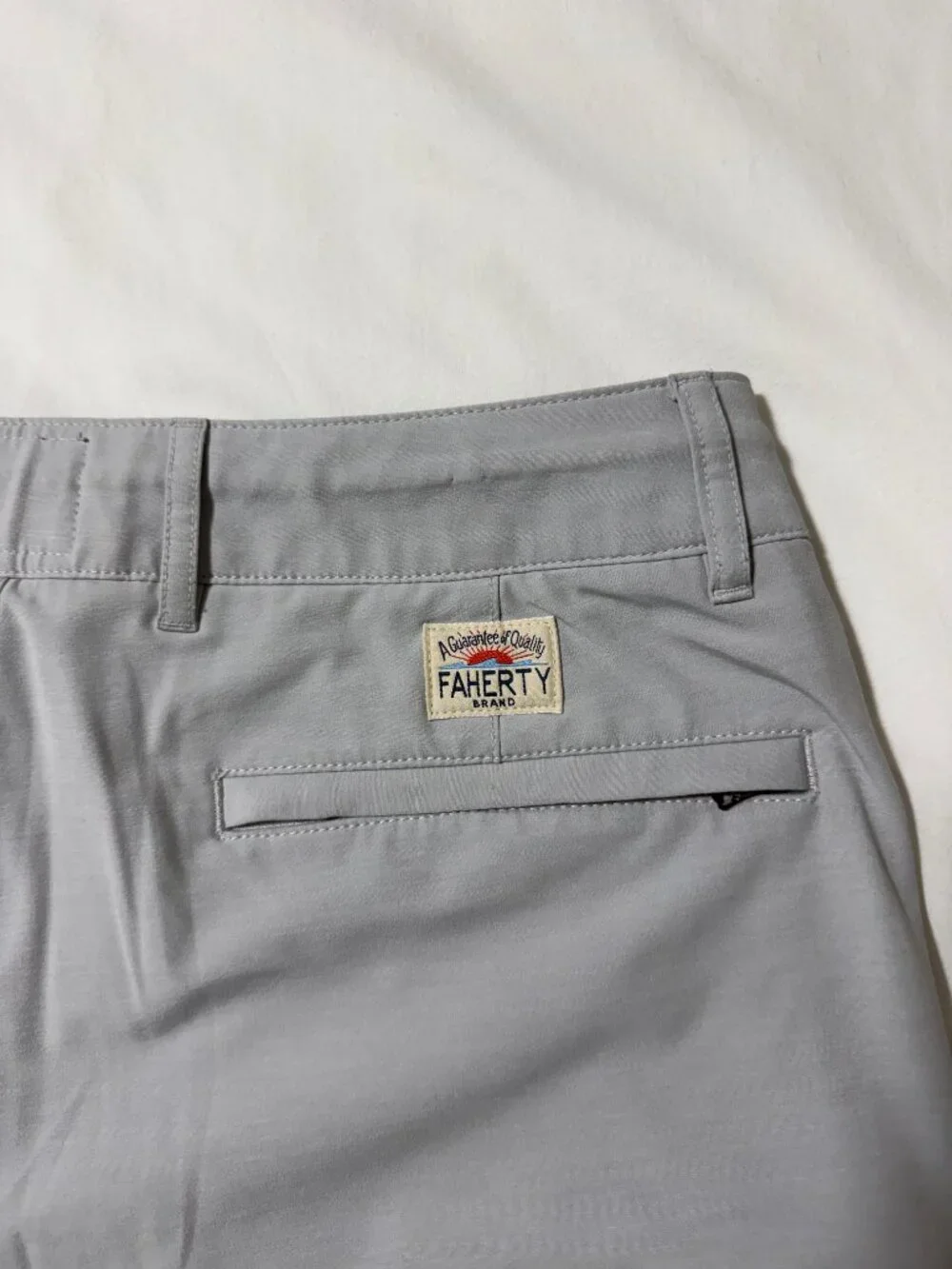 Faherty All Day Short 7” Ice Grey Men’s 31